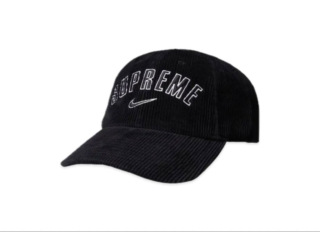 帽子 Supreme Nike Arc Corduroy 6-Panel Black Buy Supreme x Nike Arc Corduroy 6-Panel 'Black' - SS22H2 BLACK | GOAT