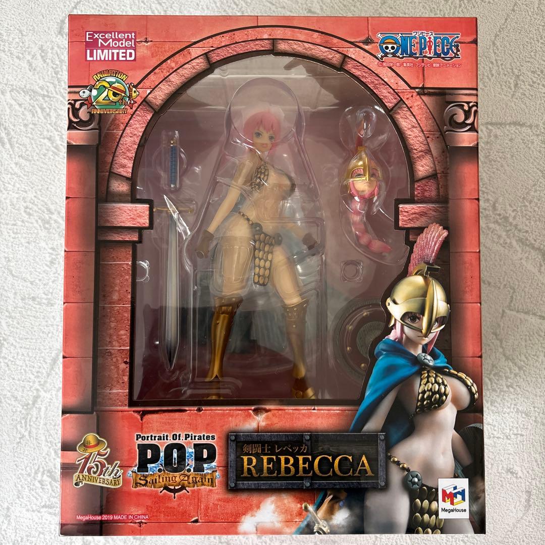 未使用未開封：ワンピース フィギュア POP SA 剣闘士 レベッカ