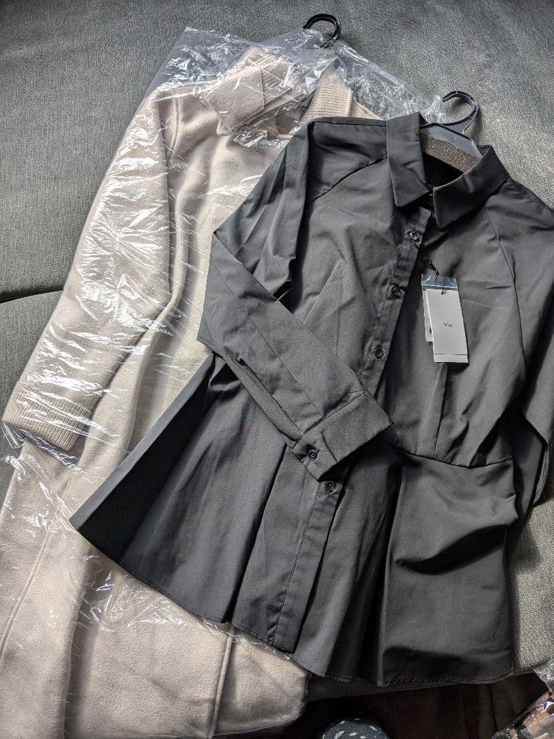 シャツ　コート　セット