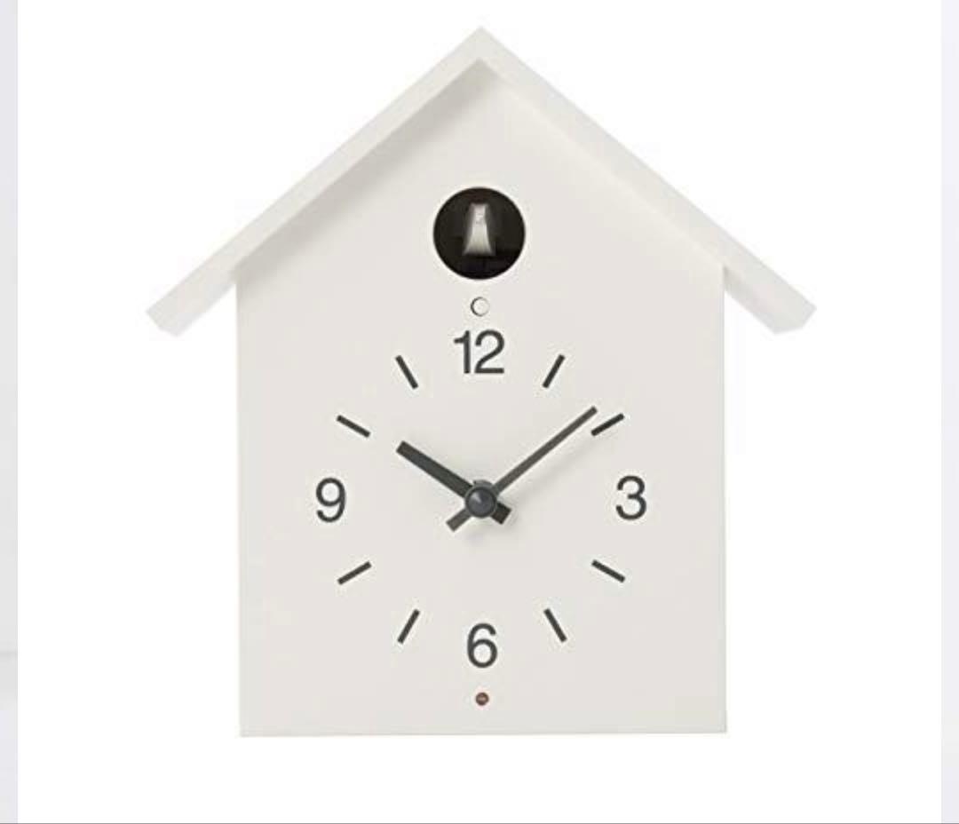 無印良品　鳩時計　大　ホワイト