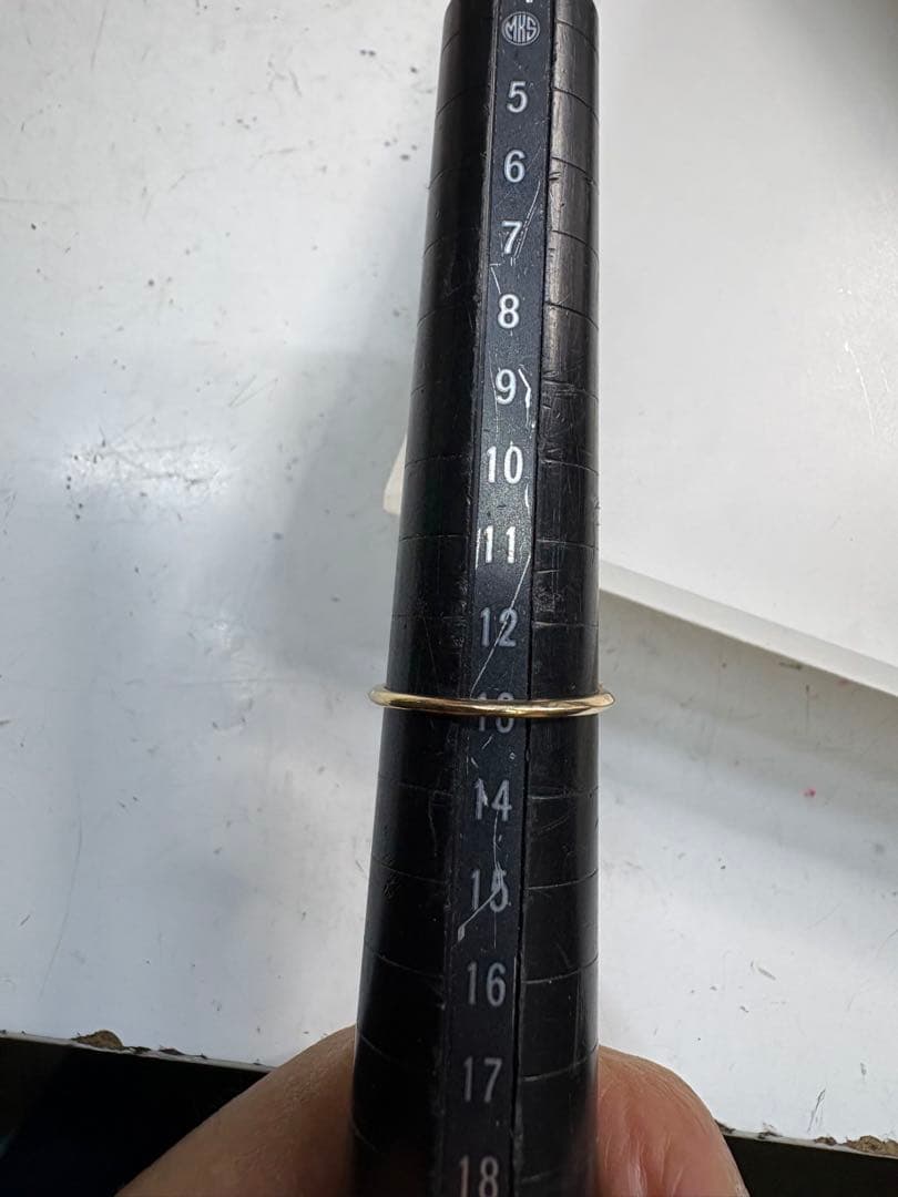 アガットクラシック ブラックストーン k10・13号・1.8g・中古品