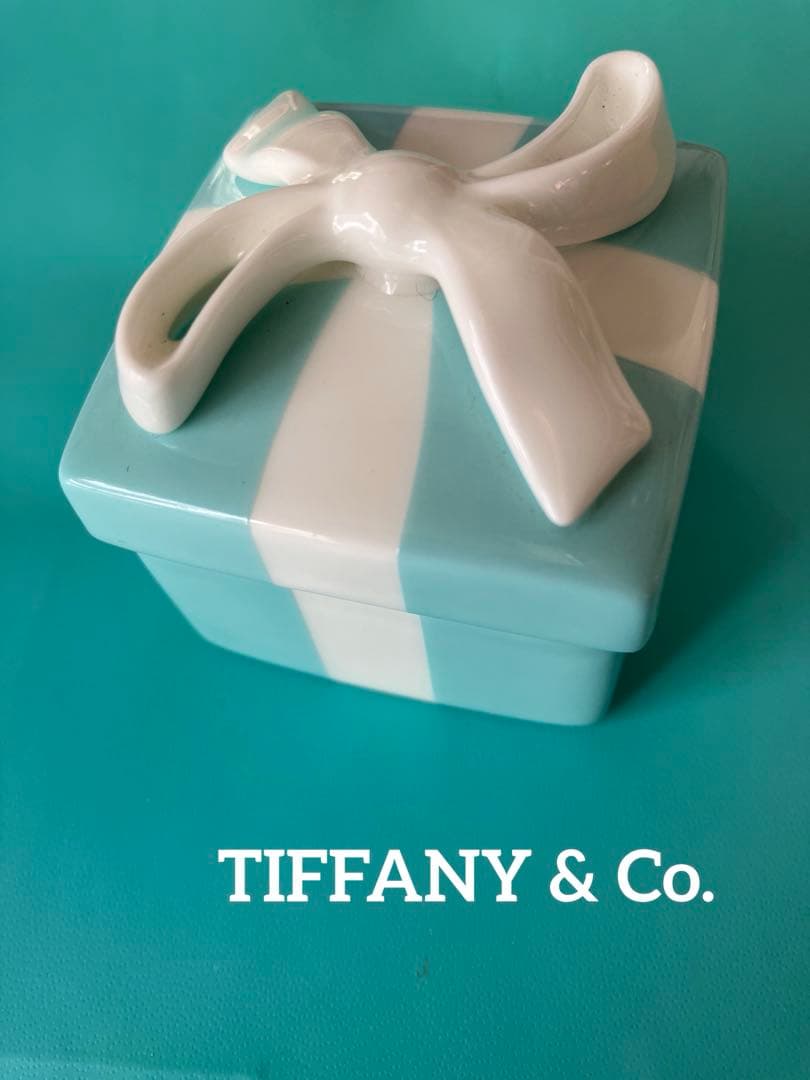TIFFANY＆Co ティファニー ミニブルーボウボックス - メルカリ