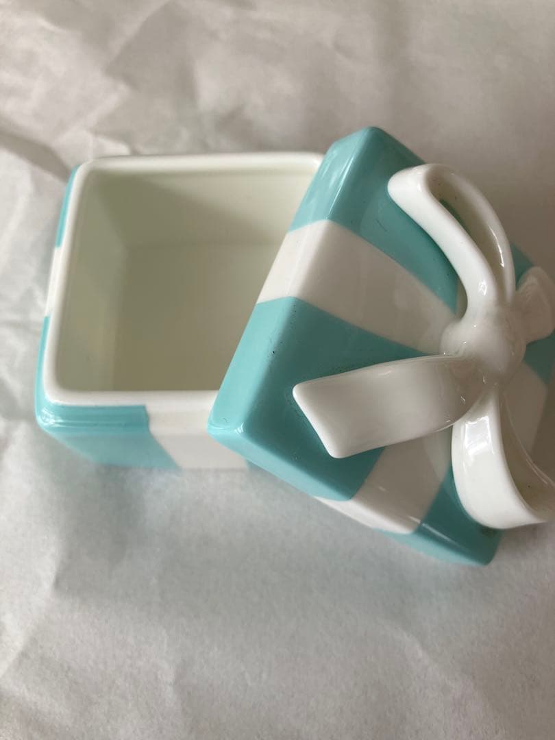 TIFFANY＆Co ティファニー ミニブルーボウボックス - メルカリ