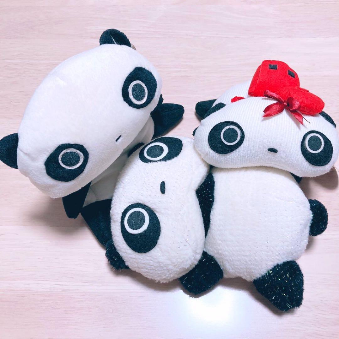 希少】たれぱんだ ぬいぐるみ 3点セット 1998年 平成レトロ 年代物