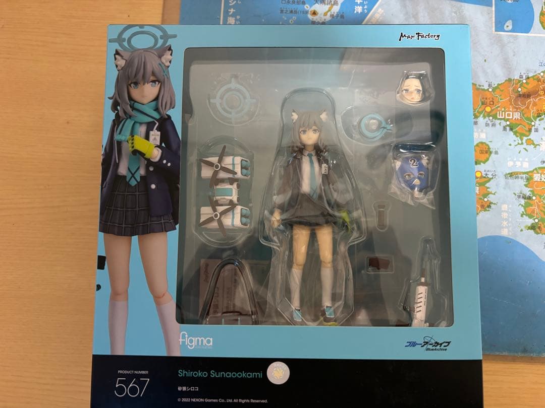 ブルーアーカイブ　ブルアカ　フィギュア　砂狼シロコ　figma 美品