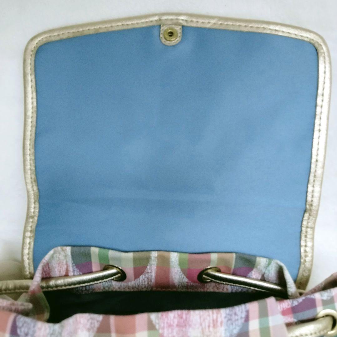 希少美品】 コーチ シグネチャー リュック ポピー マドラス COACH