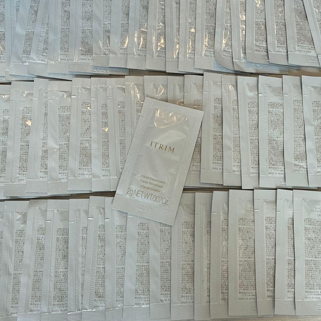 ITRIM エレメンタリー フェイシャルゴマージュ 2g サンプル*59包