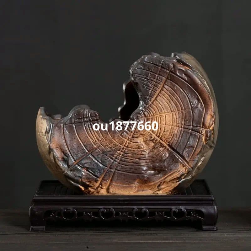 盆栽鉢 年輪知足磁鉢 山野草鉢 多肉植物 植木鉢 小品大品盆栽鉢 陶器鉢