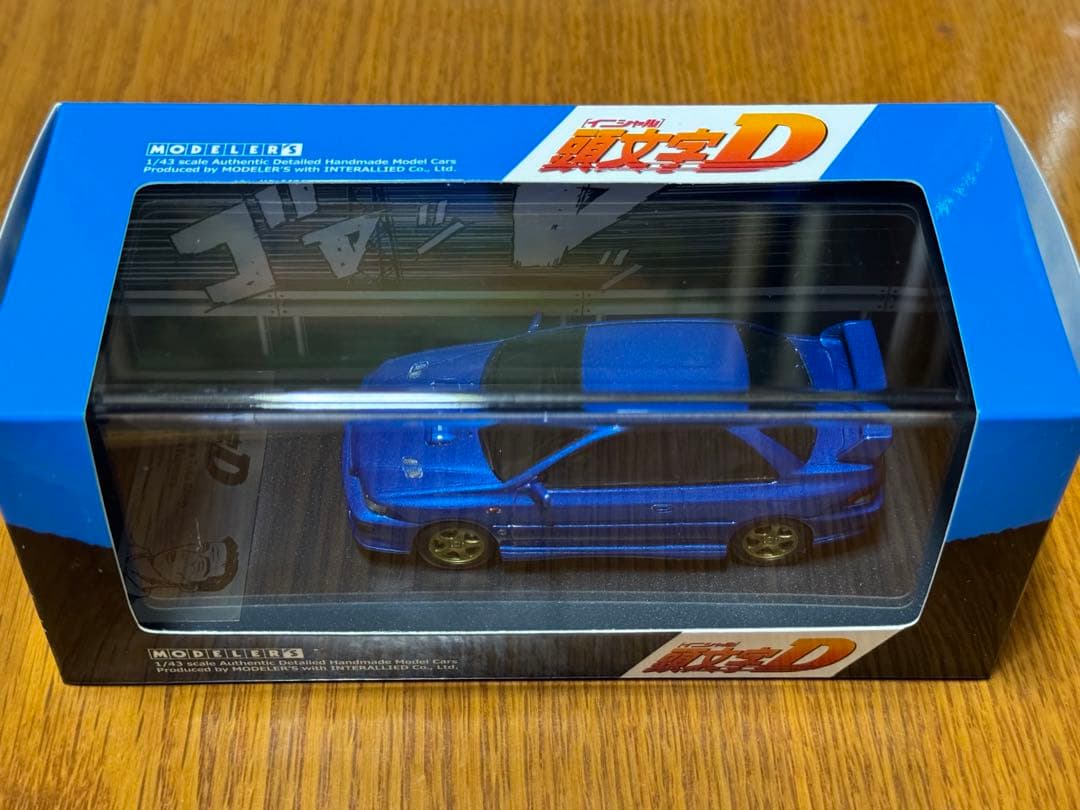 RN様専用モデラーズ 1/43 頭文字D 藤原文太 インプレッサ (GC8) - メルカリ
