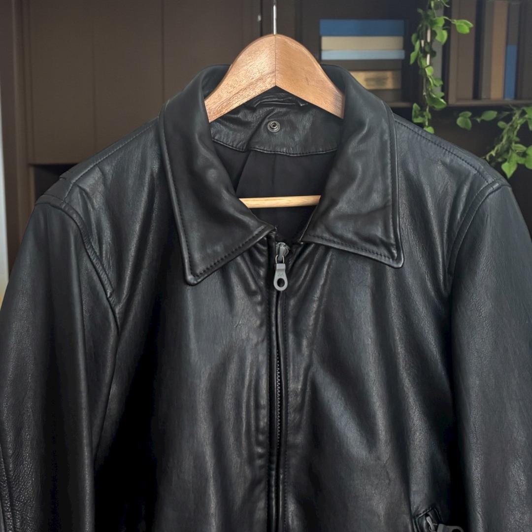 Yohji Yamamoto POUR HOMME シングルライダースジャケット - メルカリ