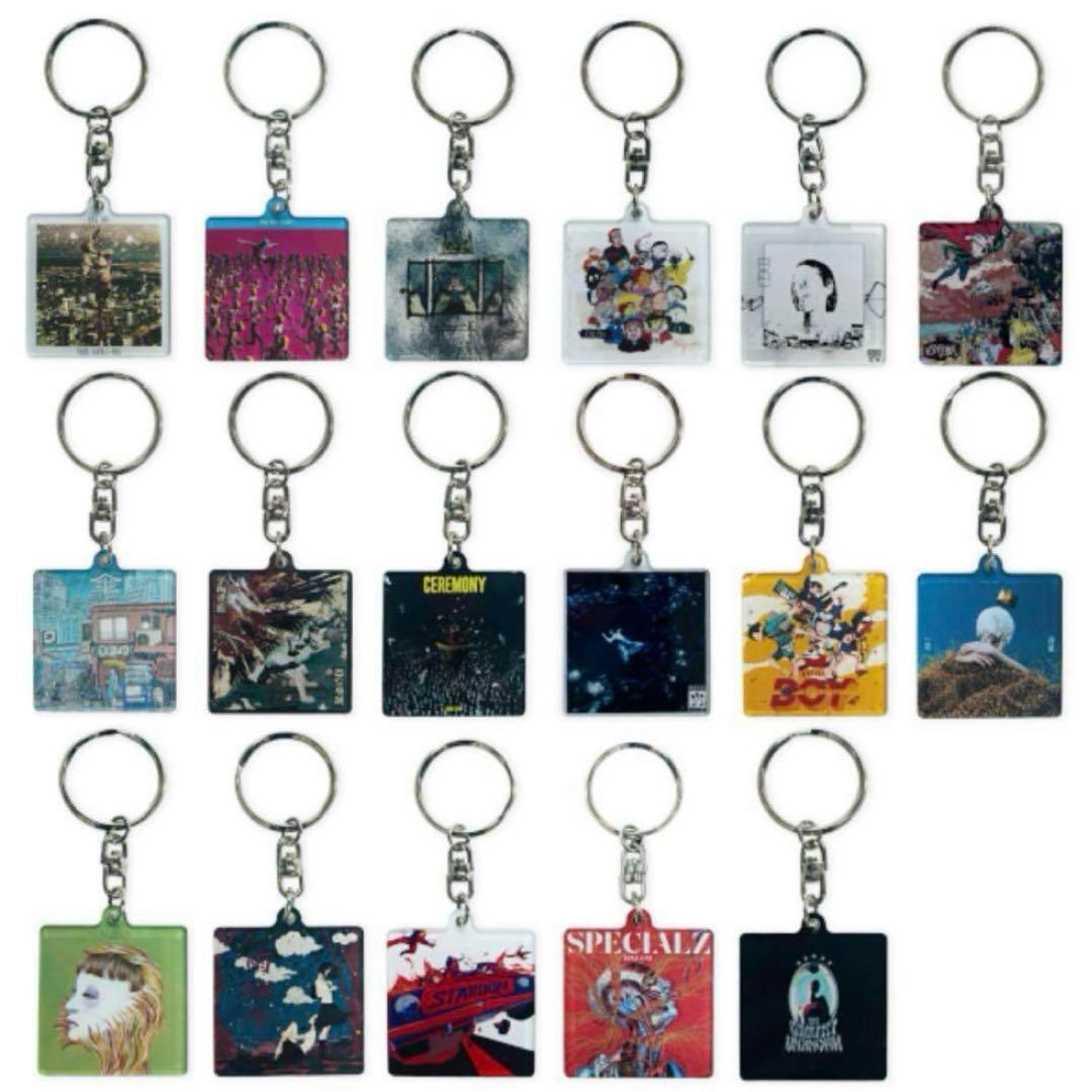 King Gnu CDジャケット アクリルキーチェーン コンプリートセット Amazon.co.jp: King Gnu CDジャケットアクリルキーホルダー Sympa