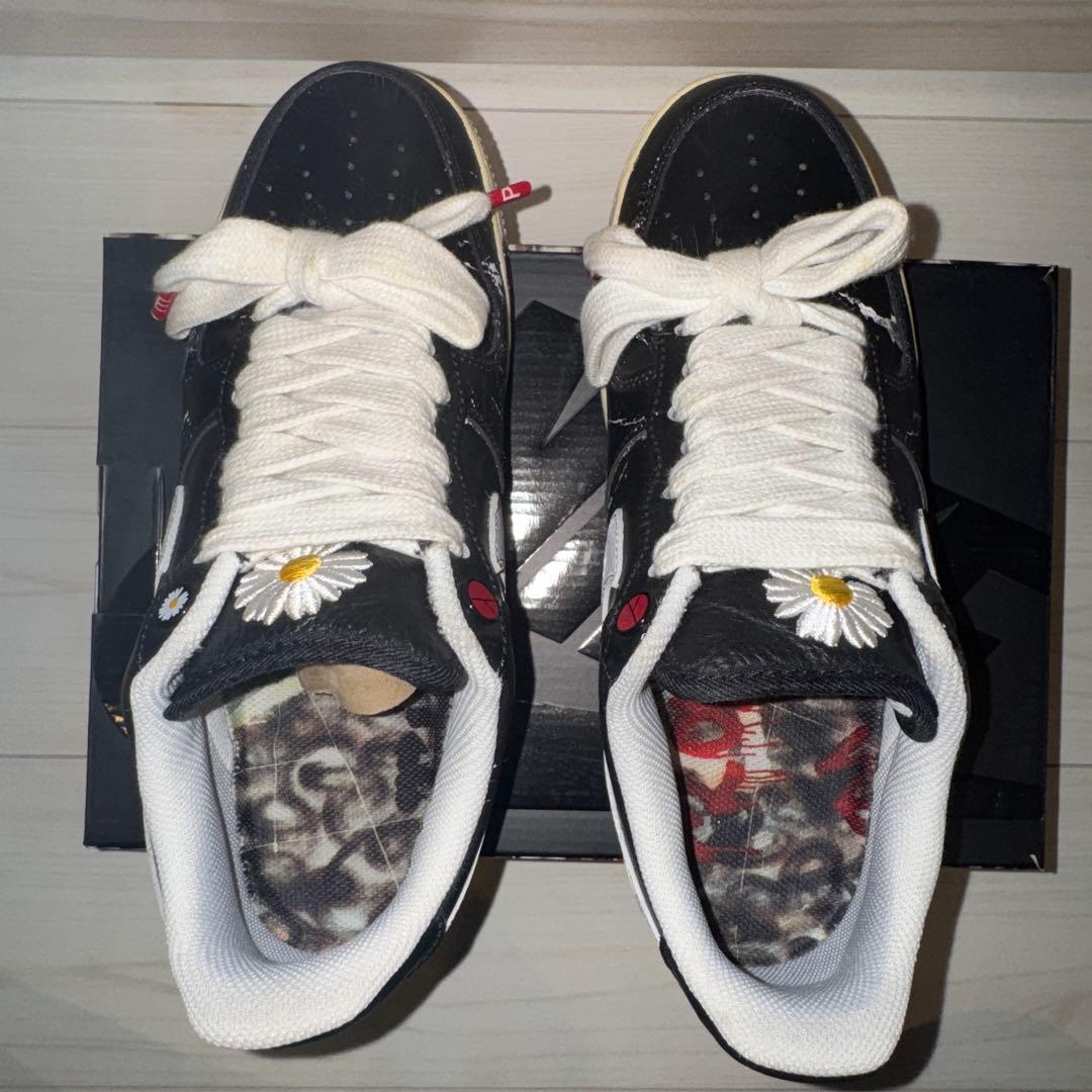 ナイキ ピースマイナスワン エアフォース1 パラノイズ 26.5cm ブラック