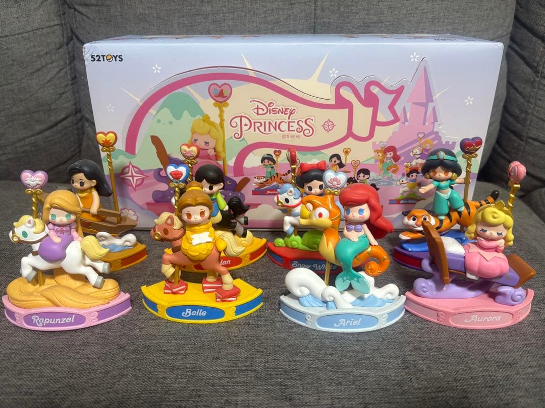 【8個セット】52TOYS ディズニープリンセス　フィギュア 楽天市場】52TOYS BLINDBOX ディズニープリンセス アートギャラリー