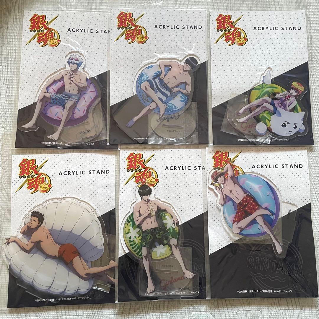 銀魂 ナイトプール アクリルスタンド コンプセット