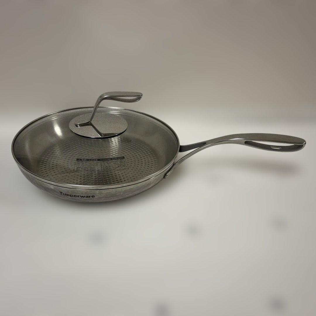 Tupper ware タッパーウェア 28cmフライパン (ガラスふた付) - メルカリ