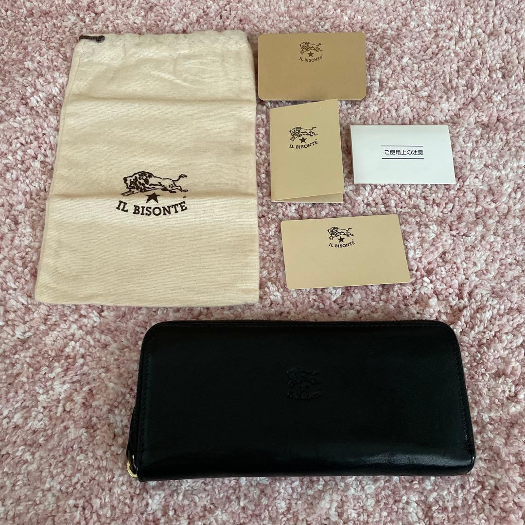 ◾️tmms2028◾️【美品】IL BISONTE イルビゾンテ 長財布 IL BISONTE（イルビゾンテ） 長財布 レザー ウォレット レディース