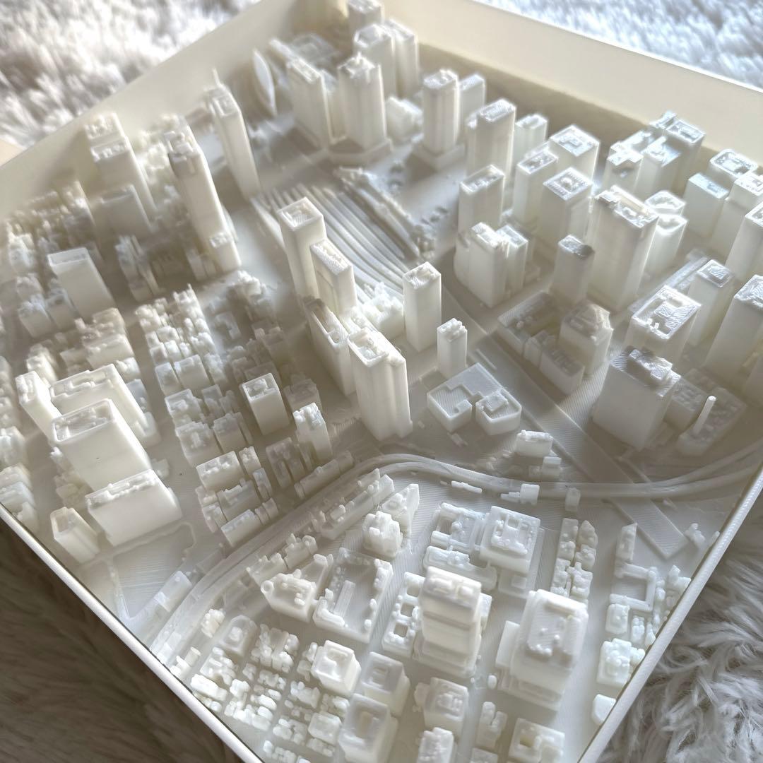 ☆5千円値下中！東京駅周辺ビッグサイズ☆精密都市模型