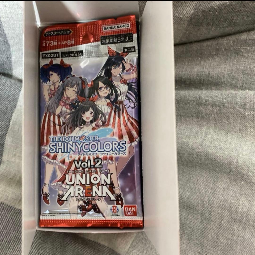ユニオンアリーナ シャニマス vol.2 box 未開封 テープ無し - メルカリ