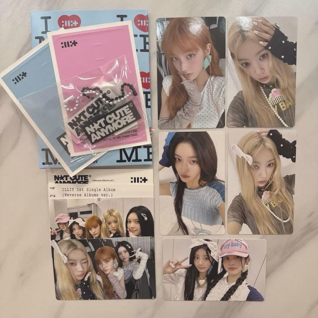 ILLIT NOTCUTEANYMORE モカ·イロハweverse特典トレカ - メルカリ