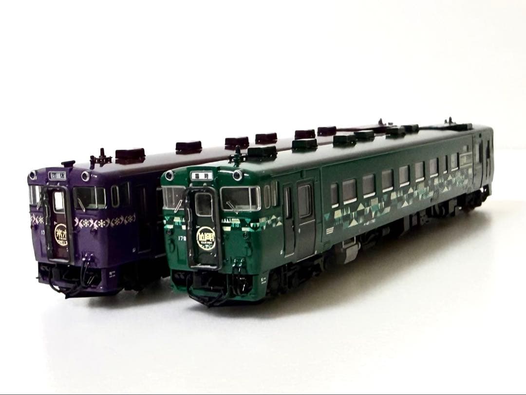 Nゲージ　TOMIXキハ４０-1700形「山紫水明」シリーズ２両 Nゲージ TOMIXキハ40-1700形「山紫水明」シリーズ2両 - メルカリ