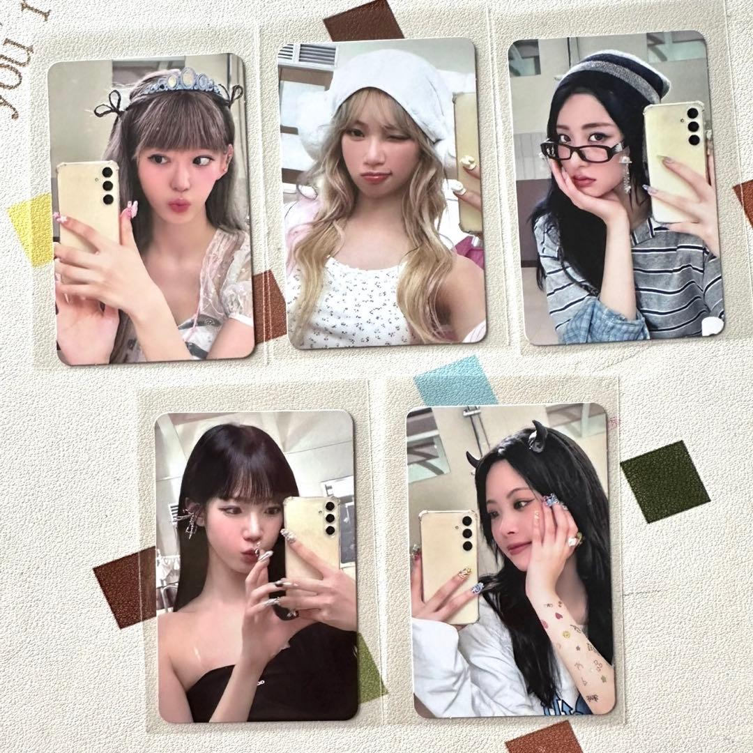 ルセラフィム CRAZY makestar 自撮り トレカ コンプセット - メルカリ