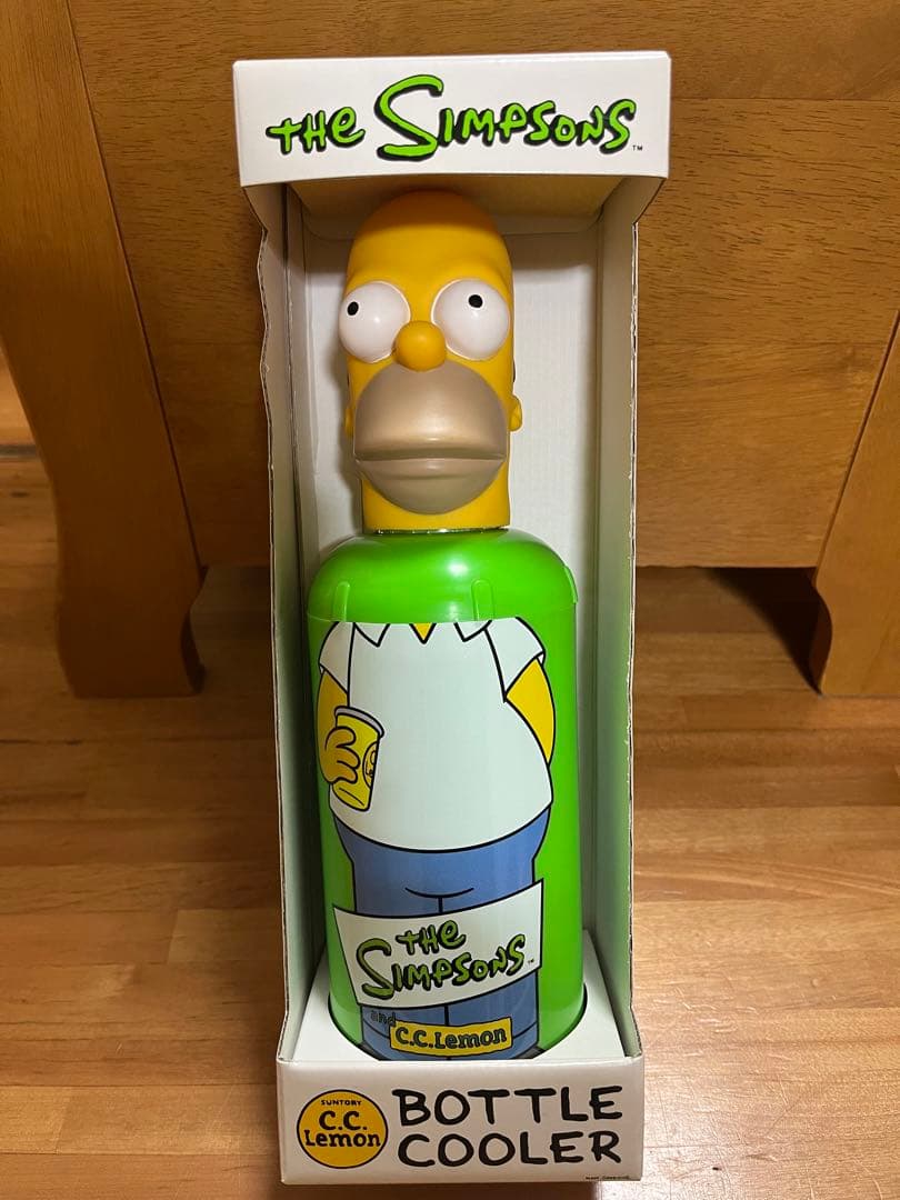 非売品ccレモン景品ザシンプソンズ☆ペットボトルクーラー - メルカリ
