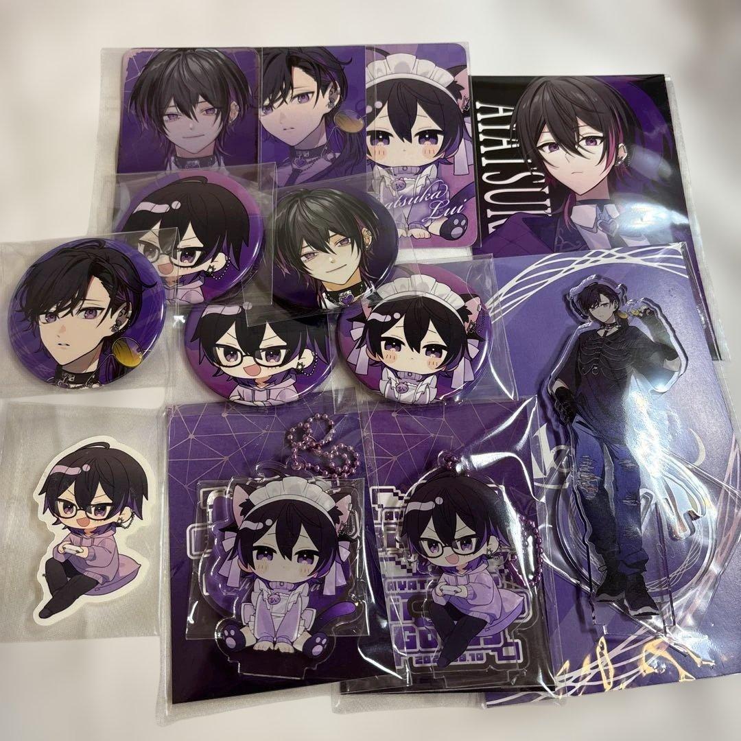 綾束ルイ Abyss0 あびぜろ アクスタ アクキー 缶バッジ