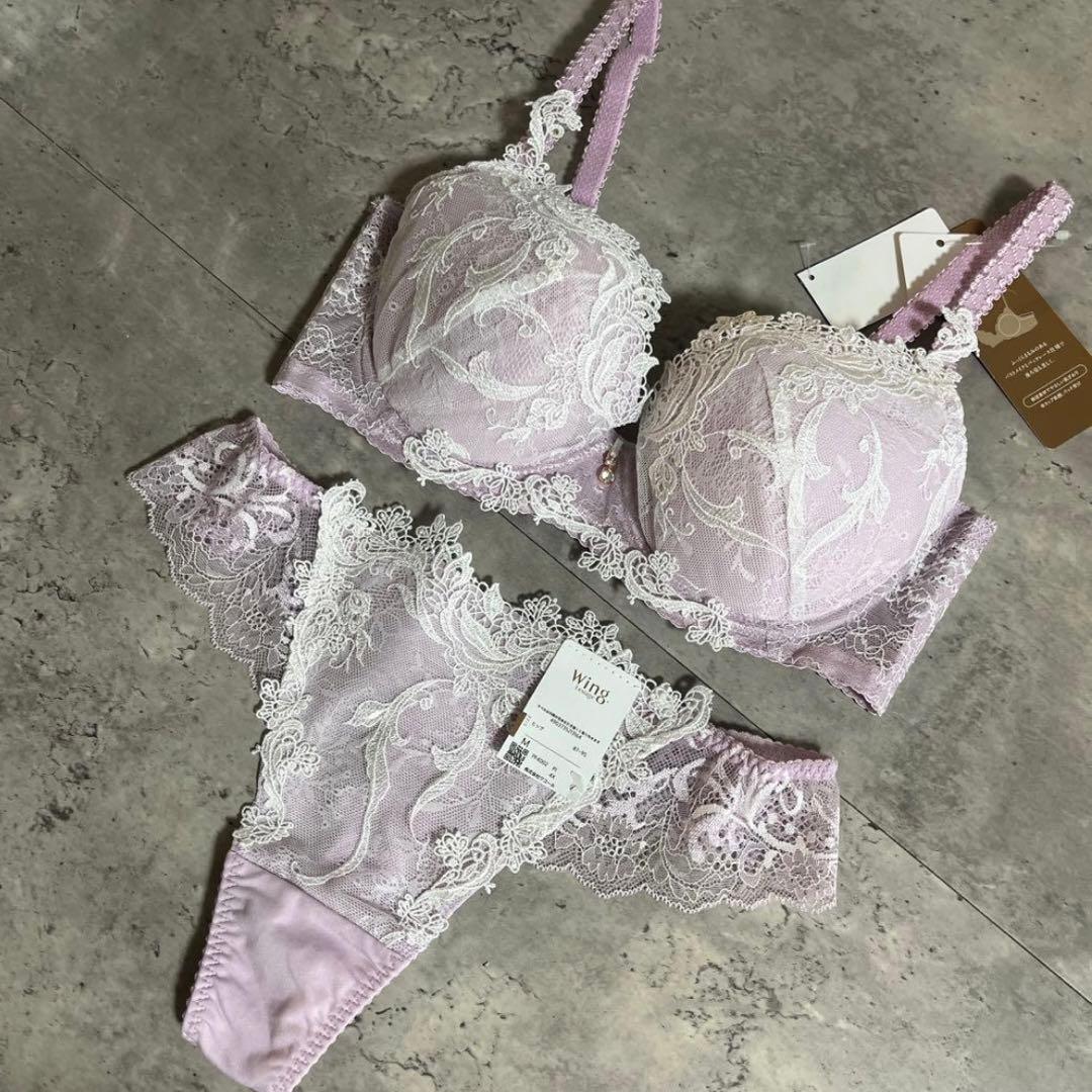 新品 ワコール ウイングレシアージュ ブラジャーショーツセット E70