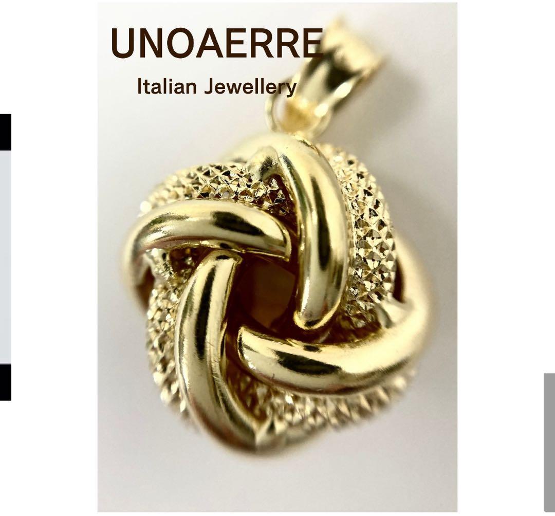 ウノアエレ　ペンダントトップ　ラブノット　ラヴノット