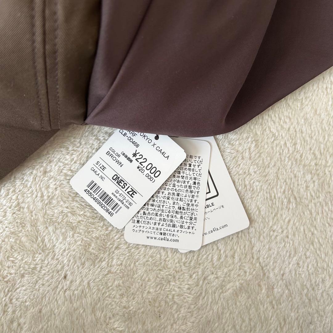 新品タグ付】エトレトウキョウ CA4LA×ETRE TOKYOSCARFCAP - メルカリ