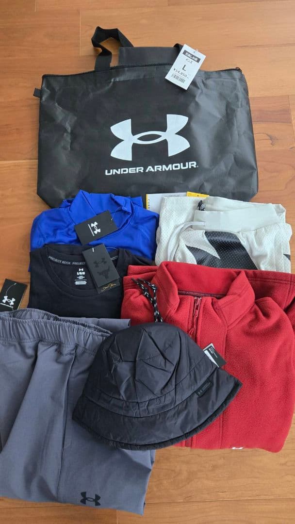 2026福袋総額5万分 Lサイズ【アンダーアーマー】開封済み
