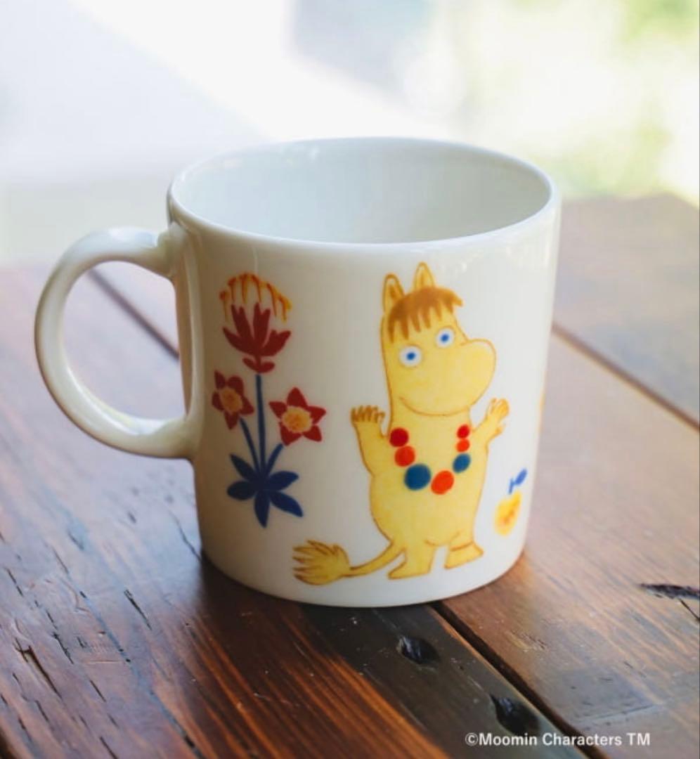 限定品 Beams MOOMIN ARABIA ハンドペイント マグ
