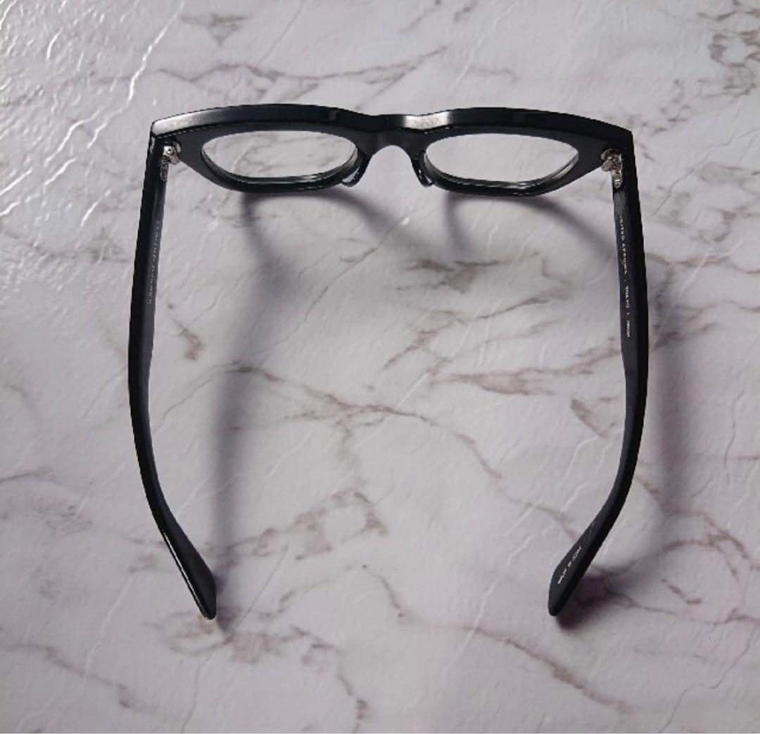 金子眼鏡　UNITED ARROWS Oliver ブラックメガネ