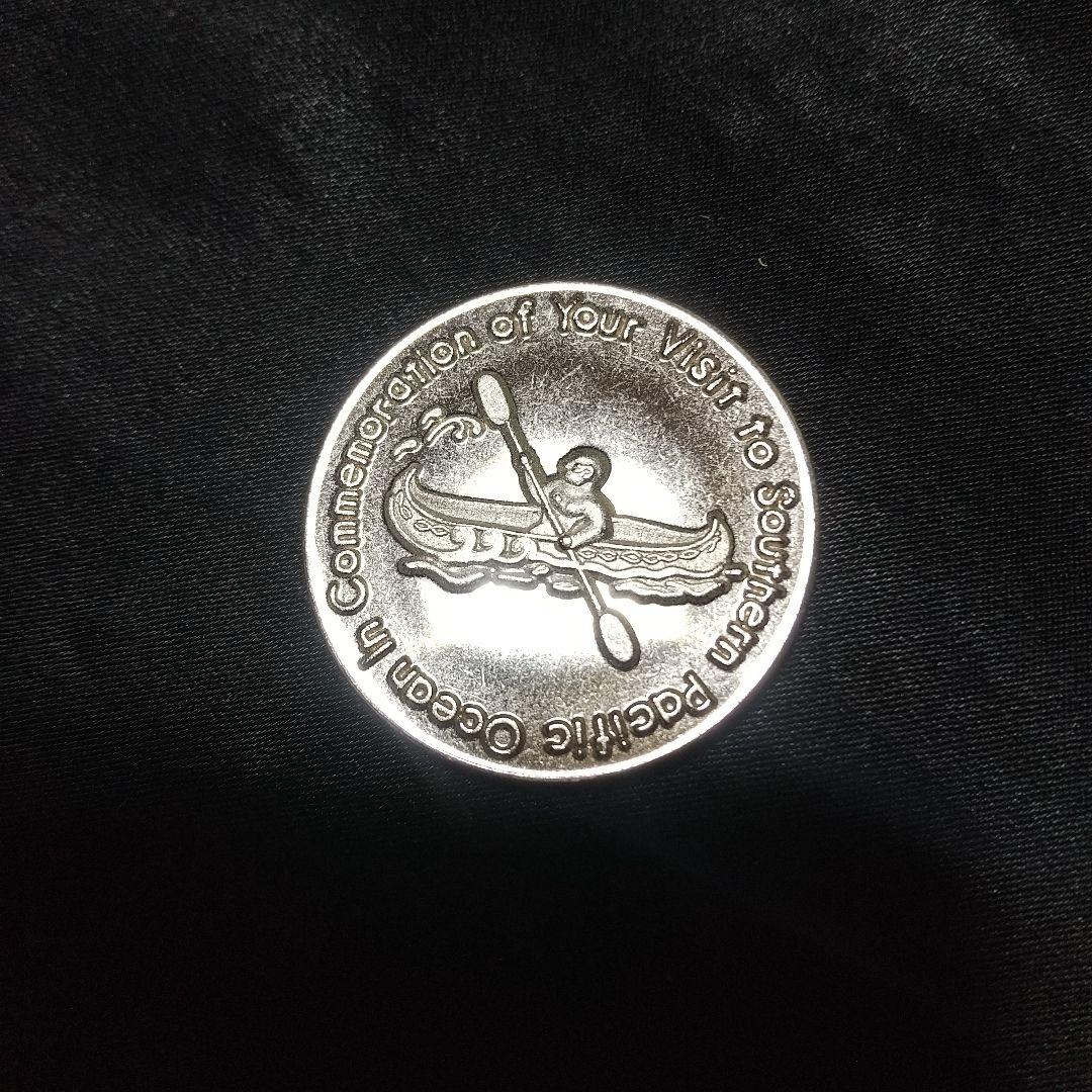 T*a様 南太平洋 記念メダル カヌー