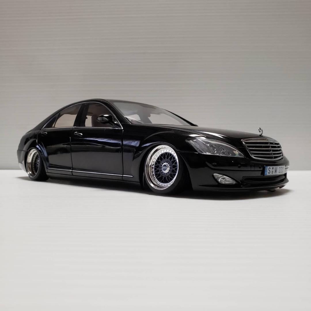 1/18 AUTOart製 メルセデスベンツ Sクラス W221 カスタム - メルカリ