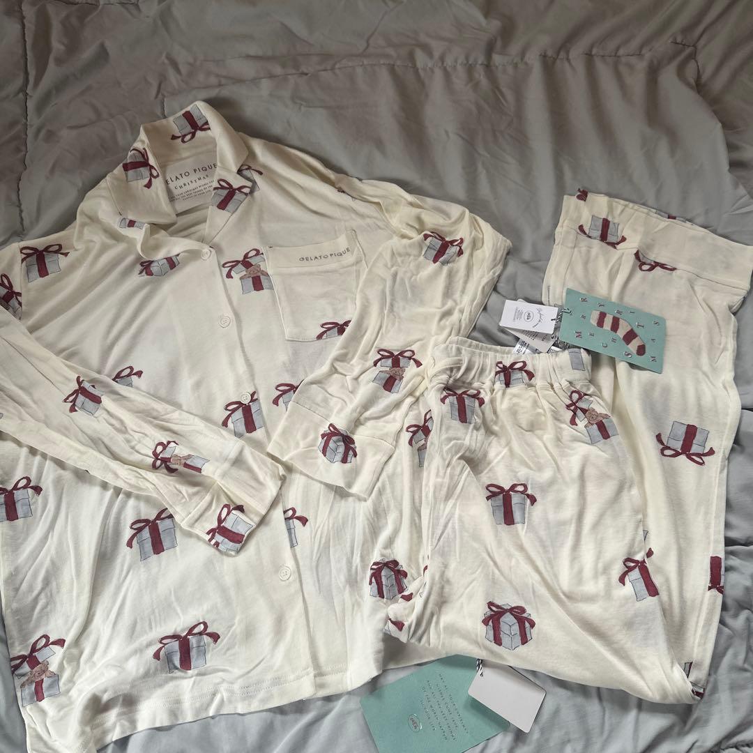 GELATO PIQUE クリスマスパジャマ　上下セット