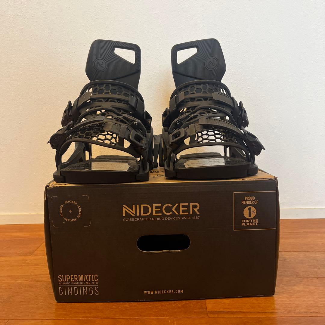 Nidecker Supermatic ビンディング ブラック