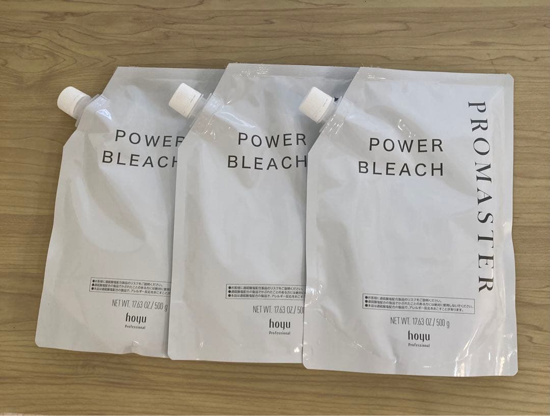 hoyu POWER BLEACH 500g 3個セット