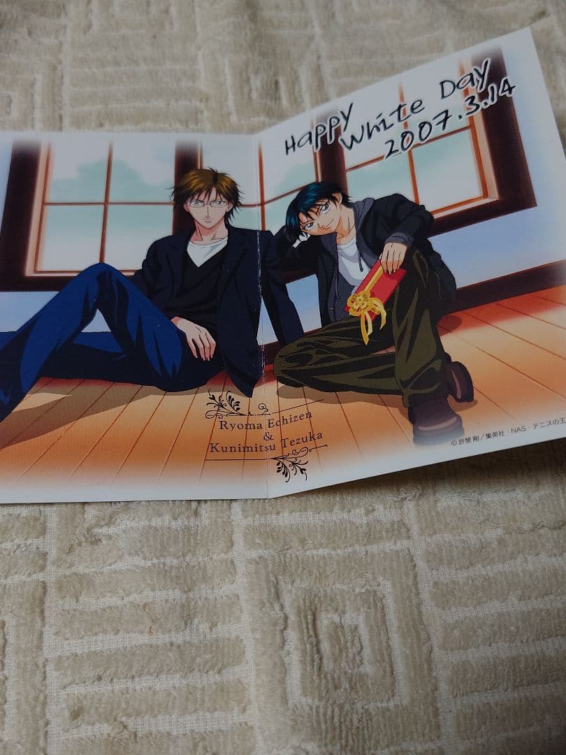 【希少】テニスの王子様。ポストカード。越前リョーマ/手塚国光。