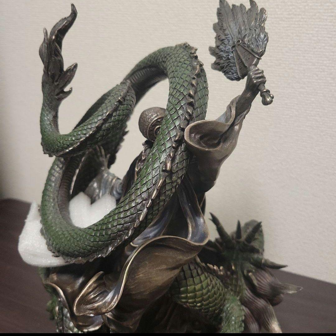 百花三国志 正子公也 諸葛亮孔明 フィギュア ブロンズ風 コールド