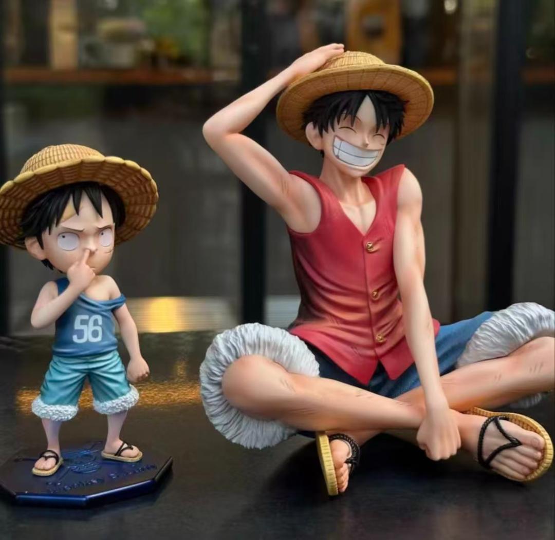 ワンピース W ルフィ ガレージキット ガレキ スタチュー フィギュア