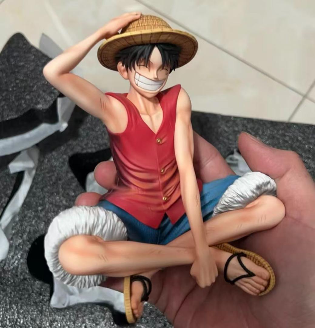 ワンピース W ルフィ ガレージキット ガレキ スタチュー フィギュア