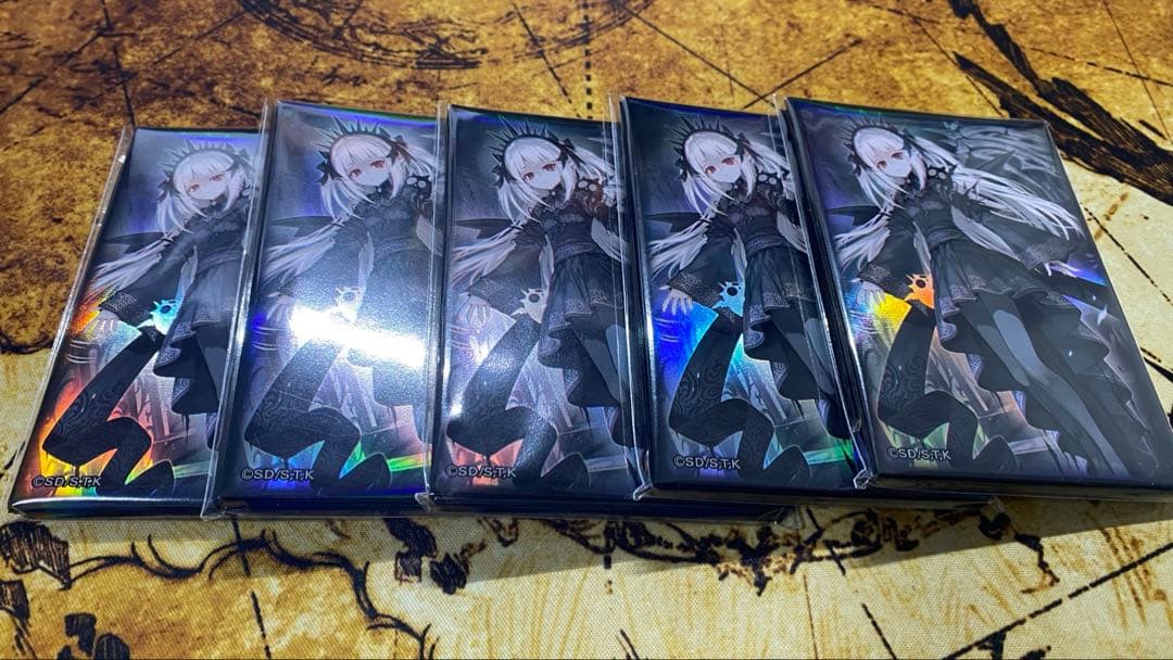 遊戯王　光なき影 ア=バオ・ア・クゥー スリーブ100枚