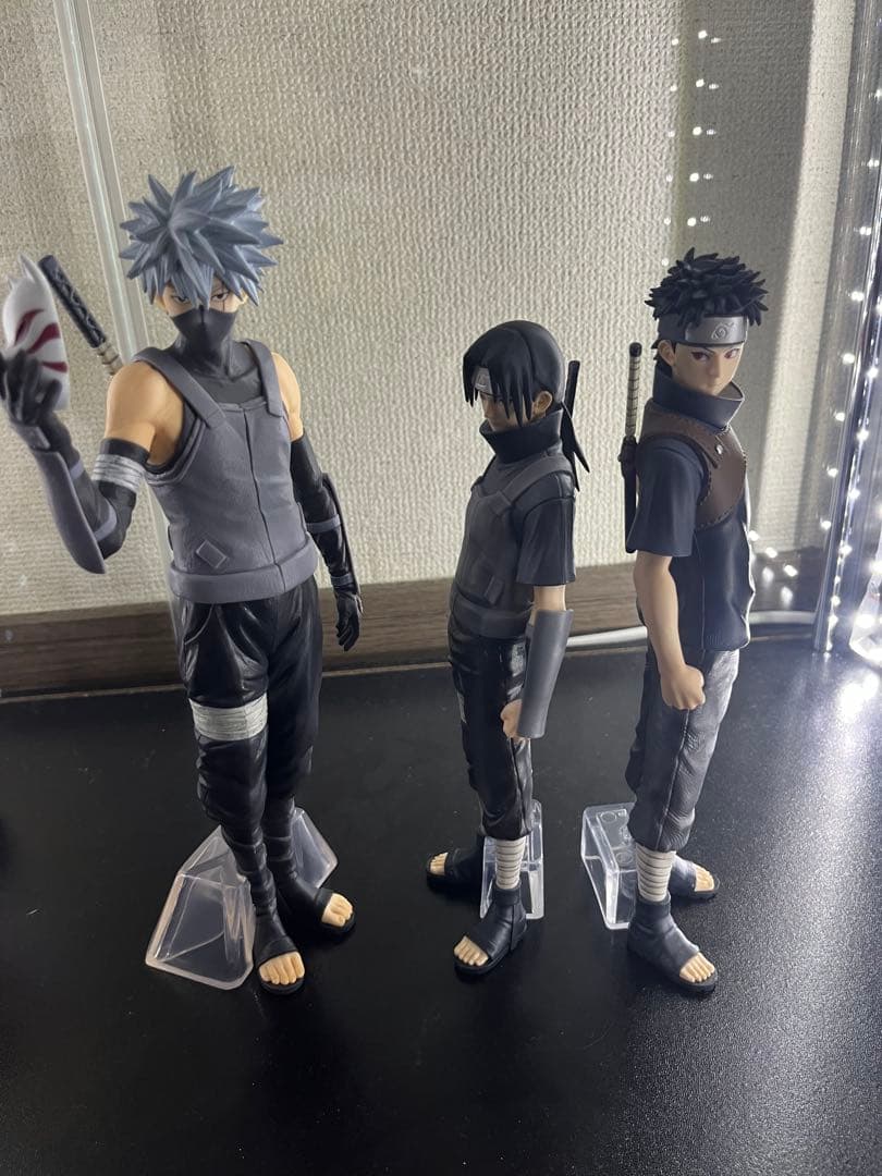 NARUTO ナルト 一番くじ 心を写す赤き瞳 A.B.D賞　3体セット