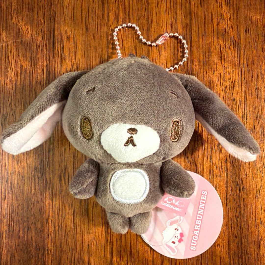 シュガーバニーズ くろうさ マスコットホルダー サンリオ ぬいぐるみ