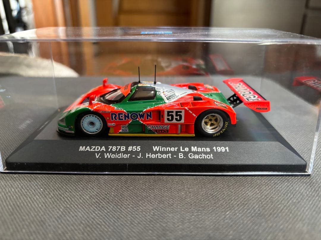 MAZDA 787B #55 ミニカー ル・マン優勝