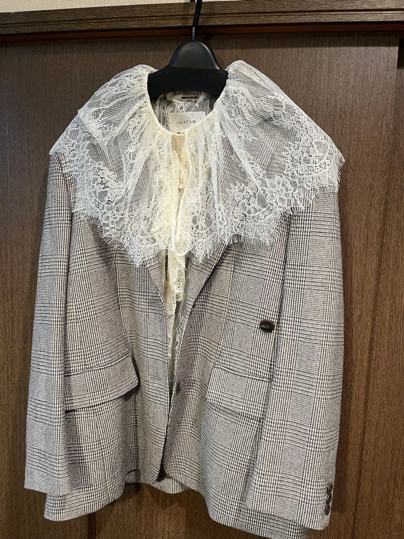 FRAY I.D レース襟ブラウス