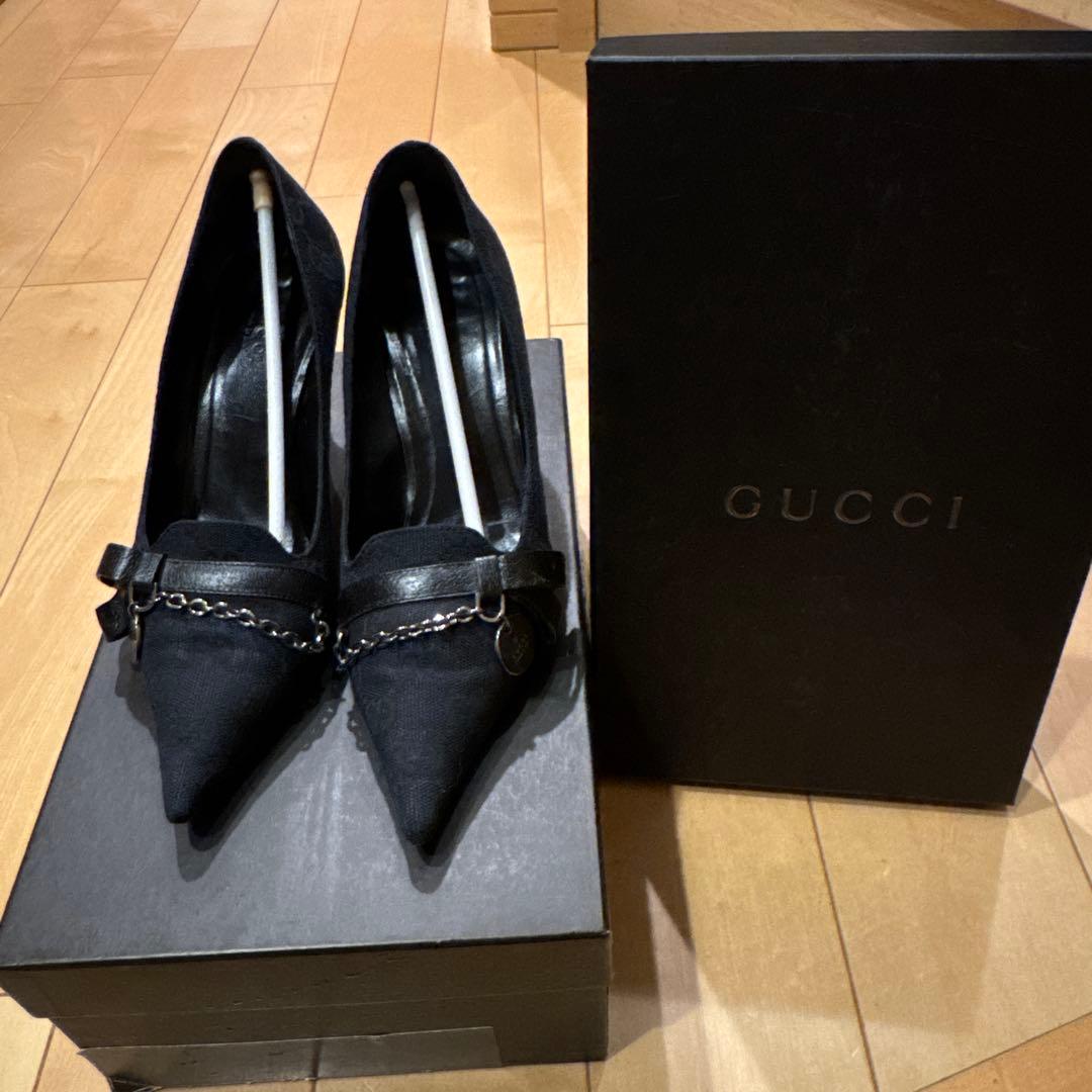 GUCCIグッチ ハイヒール ミュール