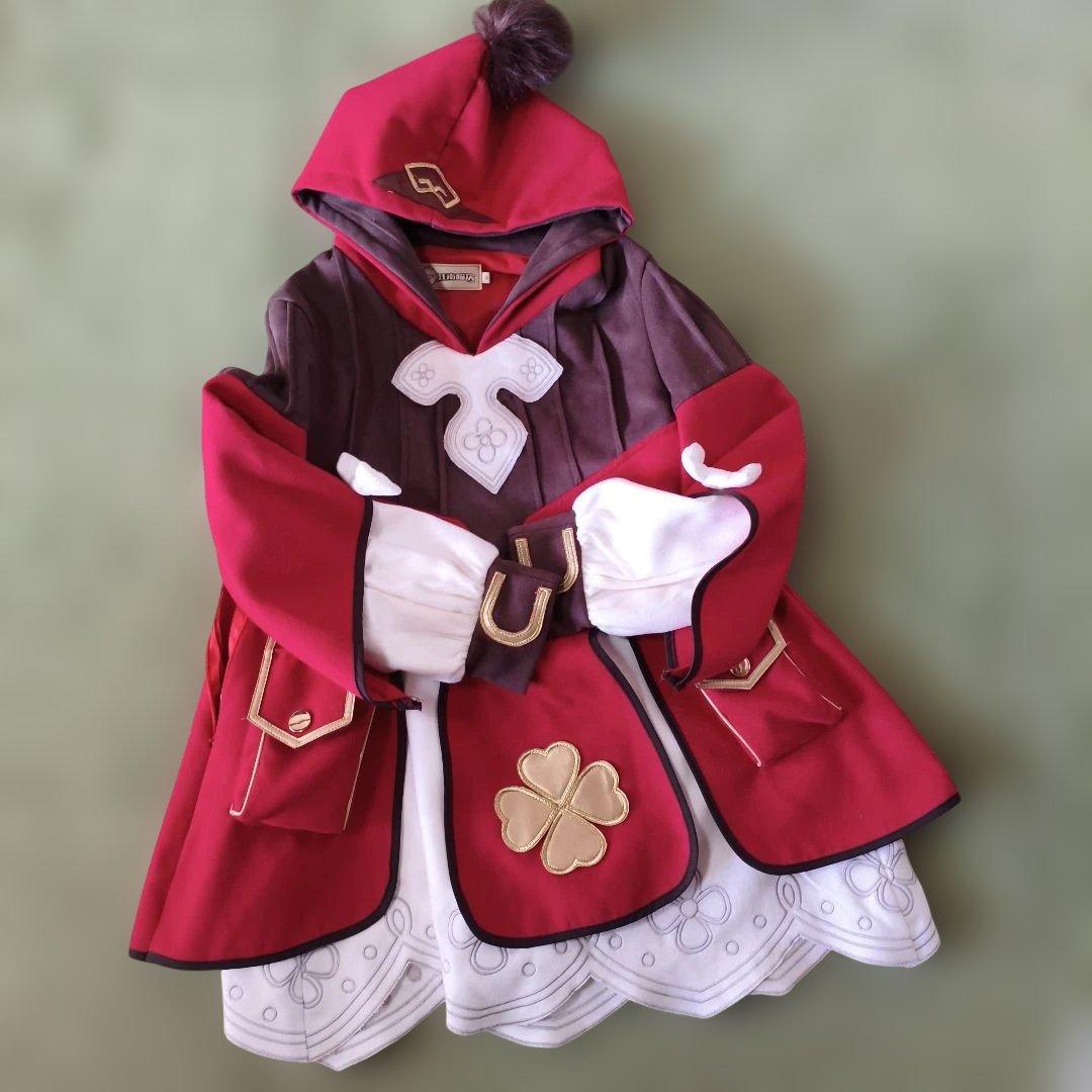 原神　コスプレ　クレー　　フルセット　（ウィッグおまけ）★少々難あり