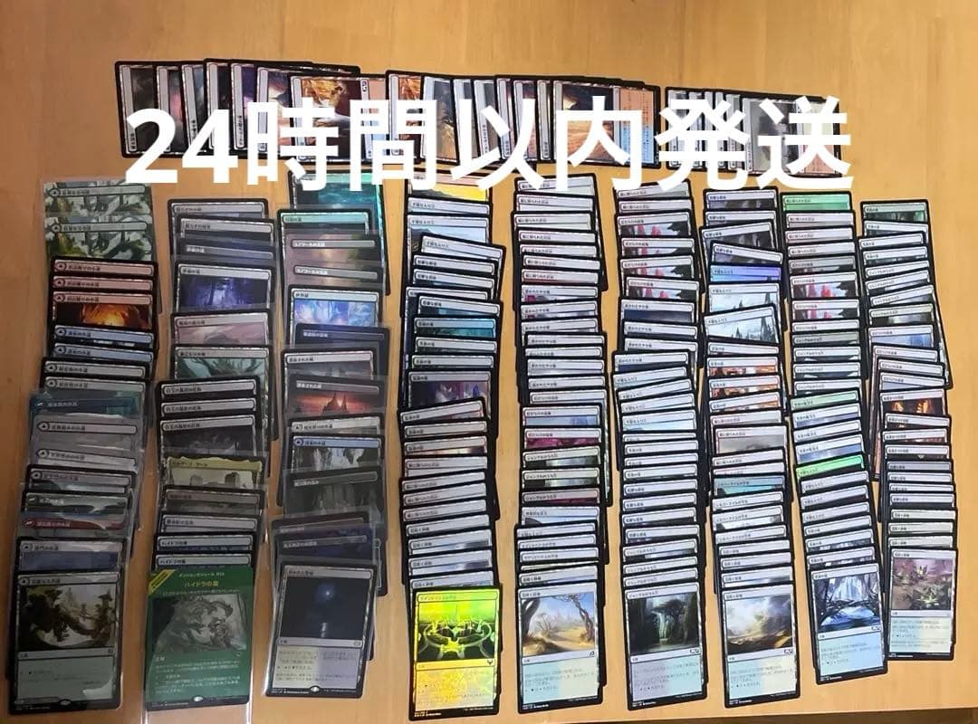 mtg土地まとめ 小道 レア土地 2色土地など 計217枚 メルカリ便